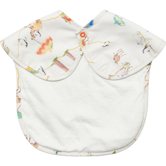 Waterproof Printed Bib, Oasis - Bibs - 2