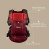 Carus Essentials 3-in-1 Baby Carrier - Red - Carriers - 2