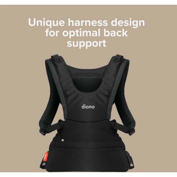 Carus Essentials 3-in-1 Baby Carrier - Black - Carriers - 3