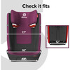 Monterey 5 iST FixSafe Booster Seat - Purple Plum - Booster Seats - 2