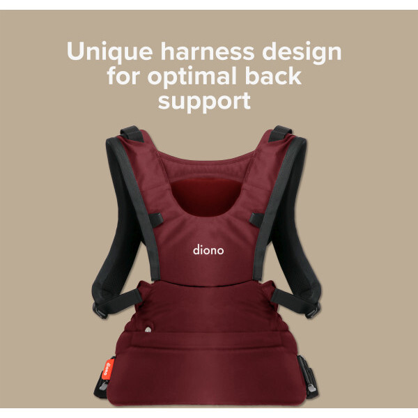 Carus Essentials 3-in-1 Baby Carrier - Red - Carriers - 3
