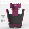 Monterey 5 iST FixSafe Booster Seat - Purple Plum - Booster Seats - 3