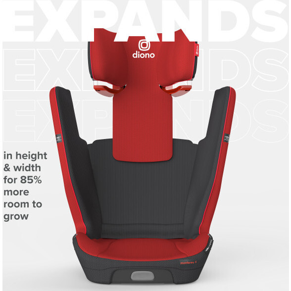 Monterey 5 iST FixSafe Booster Seat - Red Cherry - Booster Seats - 4