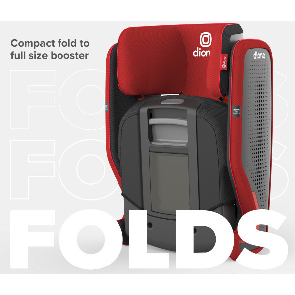 Monterey 5 iST FixSafe Booster Seat - Red Cherry - Booster Seats - 5
