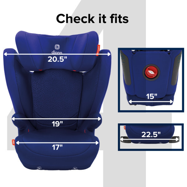 Monterey 4DXT Booster Seat - Blue - Booster Seats - 3