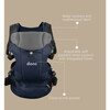 Carus Complete 4-in-1 Baby Carrier - Navy - Carriers - 2