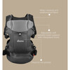 Carus Complete 4-in-1 Baby Carrier - Grey Light - Carriers - 3