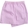 Peri Flower Patch Pocket Denim Skort, Purple - Skirts - 6 - thumbnail