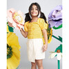 Wonder Wander Top And Skort Co-Ord Set, Yellow And Cream - Mixed Apparel Set - 9