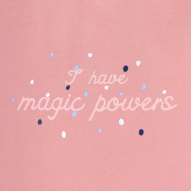 Magic Baby Powers Crew Neck Short Sleeve T-Shirt, Muted Clay Rose - T-Shirts - 2