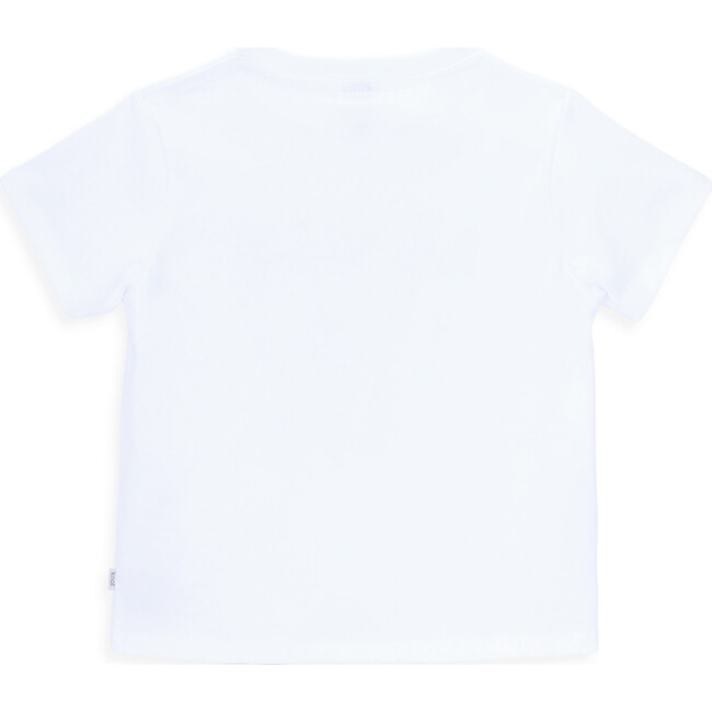 Never Stop Exploring Uv Protect Crew Neck  Short Sleeve T-Shirt, White - T-Shirts - 2