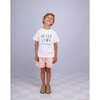Never Stop Exploring Uv Protect Crew Neck  Short Sleeve T-Shirt, White - T-Shirts - 3