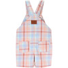 Sam Twill Adjustable Strap Butoned Side Open Overalls, Moonrise Checks - Overalls - 3