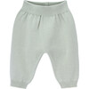 Jeth Rib Knit Waist And Cuff Trousers, Cleadon Green - Pants - 1 - thumbnail