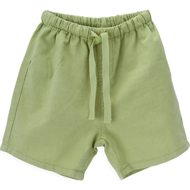 Iggy Back Pocket Drawstring Shorts, Terragon Green