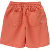 Chris Front And Back Pocket Drawstring Shorts, Brandied Melon Orange - Shorts - 2