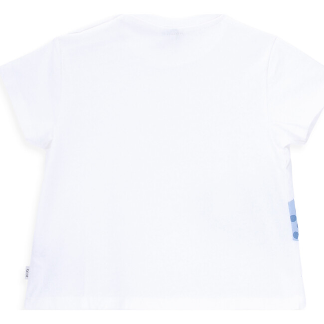 Shark Crew Neck Short Sleeve T-Shirt, Pearl - T-Shirts - 2