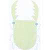 Scarab Crew Neck Short Sleeve T-Shirt, White - T-Shirts - 2