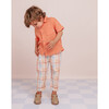 Jared Twill Rolled Cuff Plaid Trousers, Moonrise Checks - Pants - 4