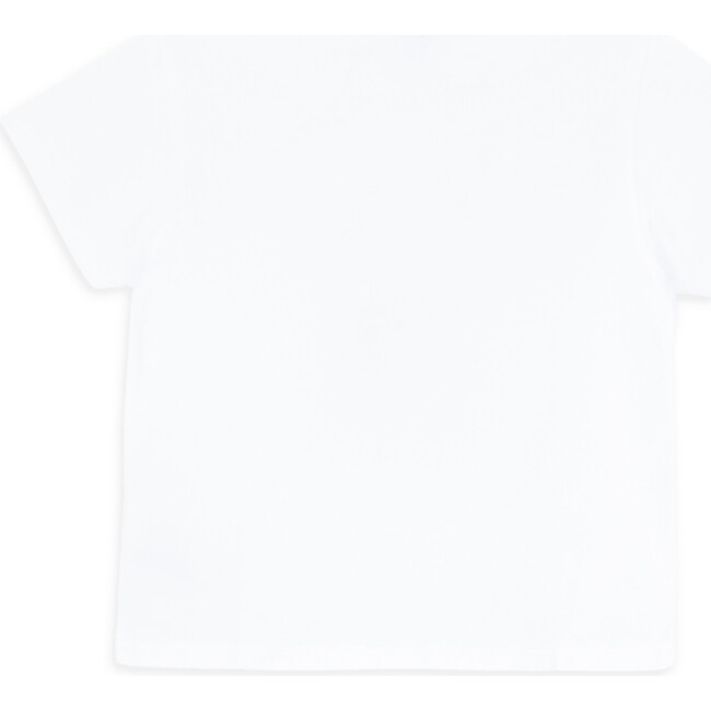 Scarab Crew Neck Short Sleeve T-Shirt, White - T-Shirts - 3