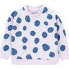 Aquatic Life Baby Drop Shoulder Long Sleeve Dots Sweatshirt, Aquatic Dots - Sweatshirts - 1 - thumbnail