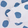 Aquatic Life Drop Shoulder Long Sleeve Dots Sweatshirt, Aquatic Dots - Sweatshirts - 2