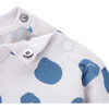 Aquatic Life Baby Drop Shoulder Long Sleeve Dots Sweatshirt, Aquatic Dots - Sweatshirts - 4