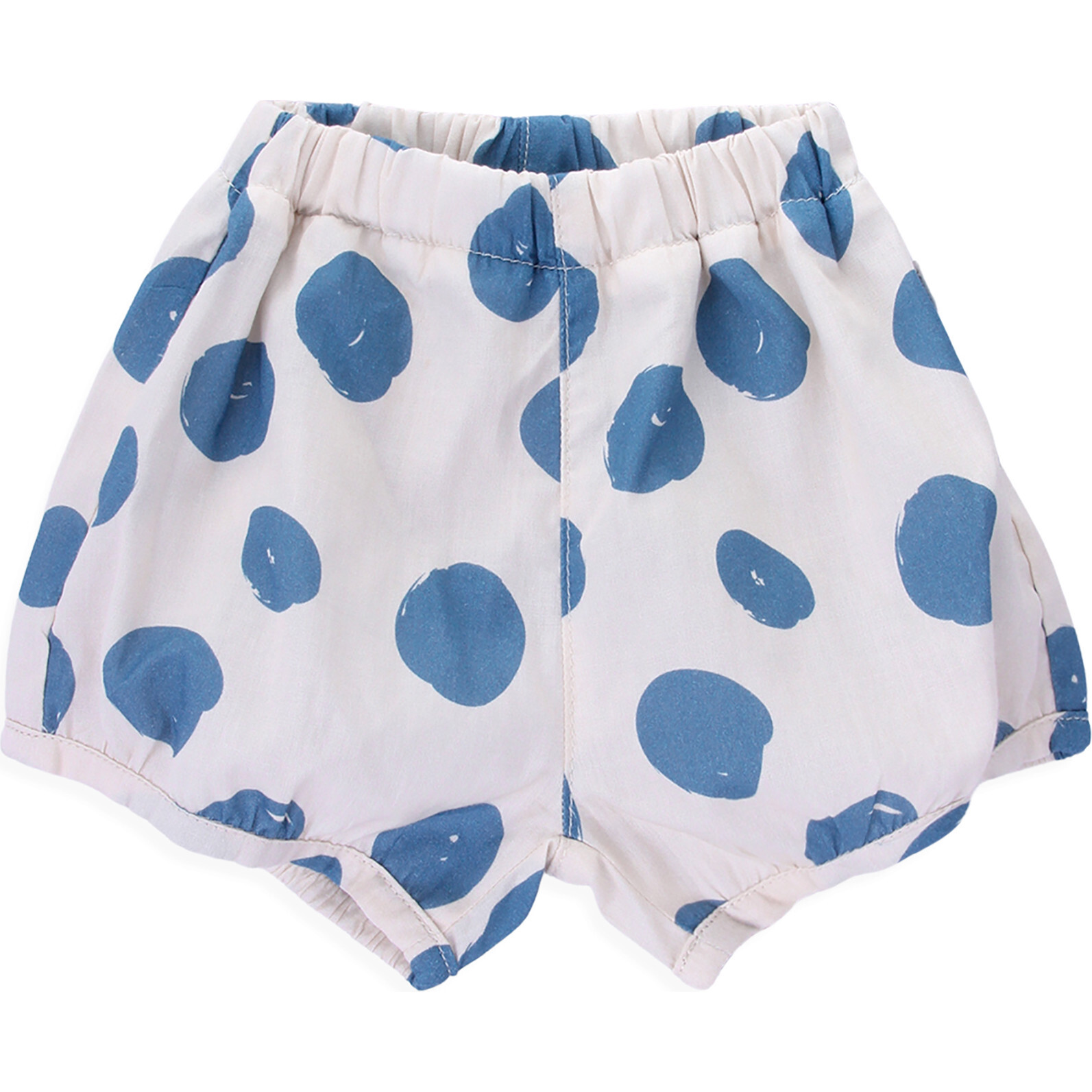 Liz Elastic Waist Shorts, Aquatic Dots - Shorts - 1