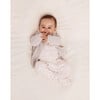 Aurora Round Ruffled Collar Long Sleeve Babygrow, Little Flowers - Bodysuits - 4