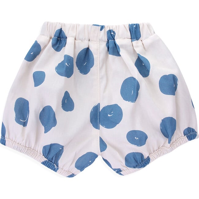 Liz Elastic Waist Shorts, Aquatic Dots - Shorts - 3