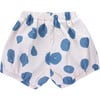 Liz Elastic Waist Shorts, Aquatic Dots - Shorts - 3