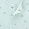 Alani Crew Neck Long Sleeve Buttoned Babygrow, Little Suns - Bodysuits - 4