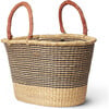 Bolga Rear Bike Basket, Natural/Black - Other Accessories - 2