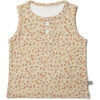 Viscose from Bamboo Organic Cotton Toddler Tank Top, Wildflowers - Shirts - 1 - thumbnail