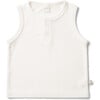 Viscose from Bamboo Organic Cotton Toddler Tank Top, Cloud Terry - Shirts - 1 - thumbnail