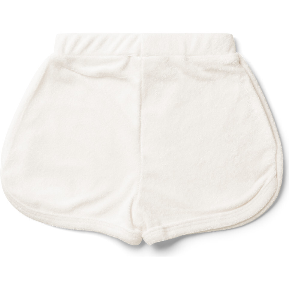 Viscose from Bamboo Organic Cotton Toddler Shorts, Cloud Terry - Shorts - 1