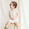 Viscose from Bamboo Organic Cotton Toddler Shorts, Dune Stripe - Shorts - 3