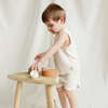 Viscose from Bamboo Organic Cotton Baby Shorts, Dune Stripe - Shorts - 2