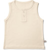 Viscose from Bamboo Organic Cotton Baby Tank Top, Dune - Shirts - 1 - thumbnail