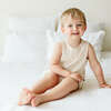 Viscose from Bamboo Organic Cotton Baby Tank Top, Dune Stripe - Shirts - 6