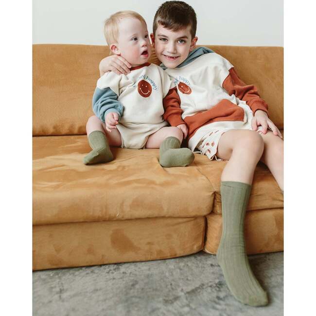 2-Pack Kids Organic Cotton Knee-High Socks, Garden - Socks - 2