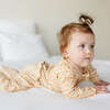 Viscose from Bamboo Organic Cotton Baby Footie, Wildflowers - Footie Pajamas - 4