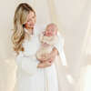 Viscose from Bamboo Organic Cotton Baby Gown, Dune - Pajamas - 4
