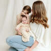 Viscose from Bamboo Organic Cotton Baby Gown, Dune - Pajamas - 5