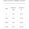Viscose from Bamboo Organic Cotton Baby Gown, Dune - Pajamas - 7