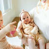 Viscose from Bamboo Organic Cotton Baby Mitts, Dune - Mitts - 5