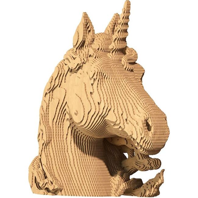 Cardboard puzzle  3D Puzzle UNICORN - Puzzles - 1