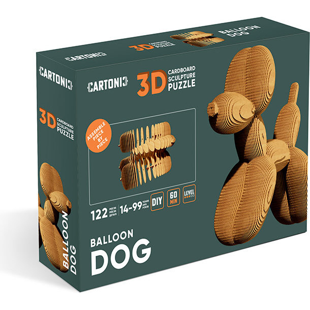 Cardboard puzzle  3D Puzzle Balloon dog - Puzzles - 2