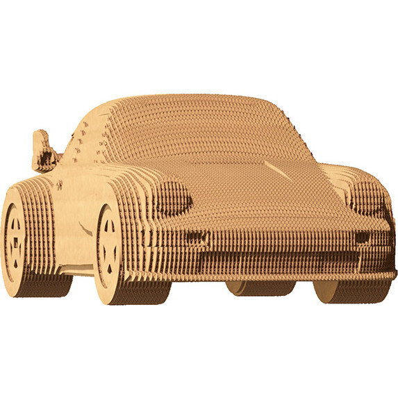 Cardboard puzzle  3D Puzzle Porsche 911 - Puzzles - 4