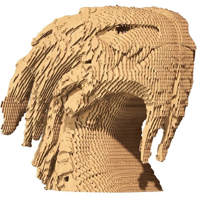 Cardboard puzzle  3D Puzzle Dragon - Puzzles - 4